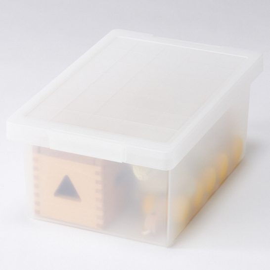 無印良品 PPキャリーボックス ロック付・小 8723676