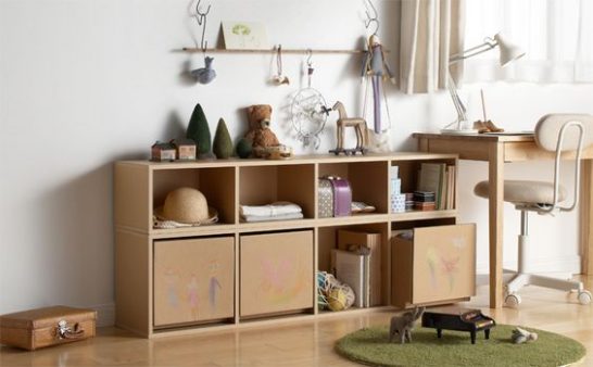 無印良品でおしゃれにシンプルに、おもちゃ収納