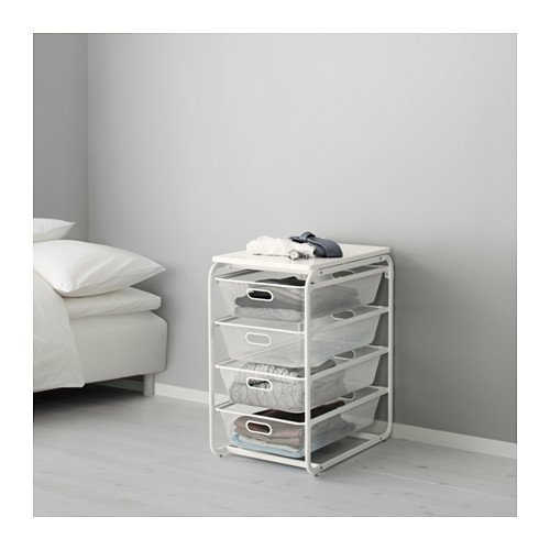おしいれおもちゃ収納にIKEAのアルゴートメッシュ4段